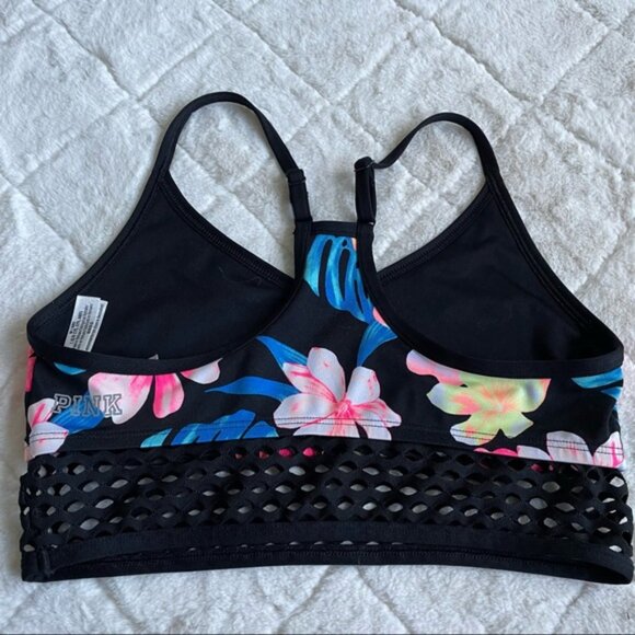 Victoria's Secret PINK | Mesh Tropical Ultimate Lightly Lined Bra | Size Medium - Picture 5 of 10